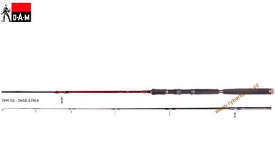 Prut DAM Steelpower Red G2 Shad and Pilk 2,40m
